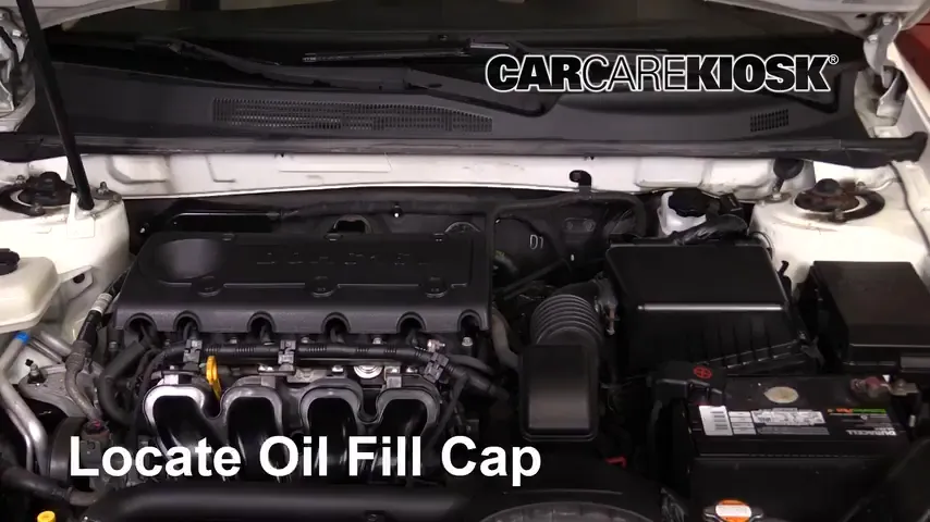 2009 Kia Optima EX 2.4L 4 Cyl. Oil